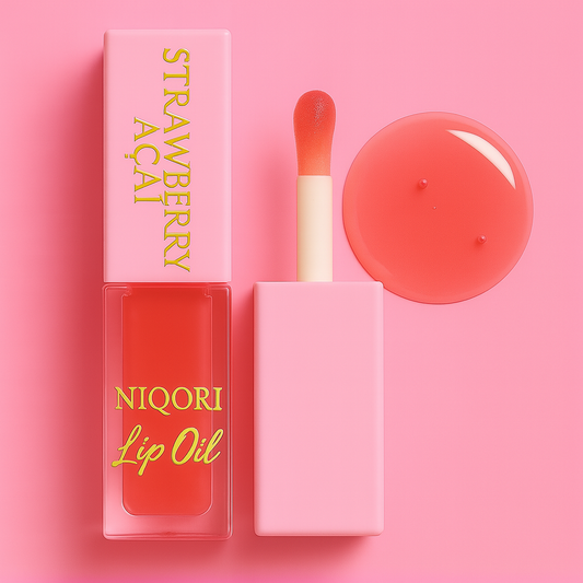 Niqori "Strawberry Açai" Lip Oil